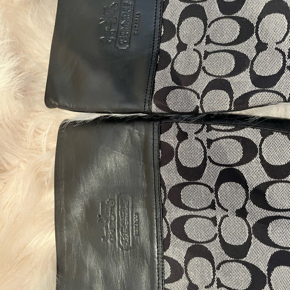 Coach Chrissi Signature Tall Riding Boots 6 1/2b - Picture 5 of 7